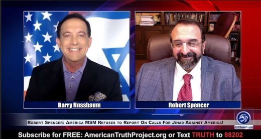 Robert Spencer: America MSM Refuses to Report On Calls For Jihad Against America!