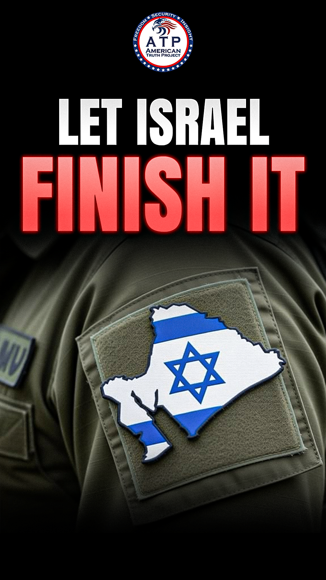 LET ISRAEL FINISH IT: Annie Cyrus Explains Why US Should Step Back