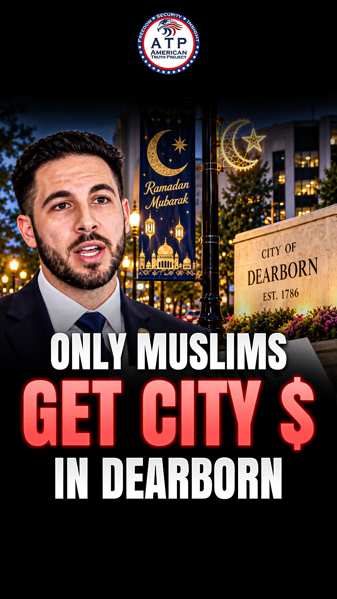 ONLY MUSLIMS GET CITY $ IN DEARBORN