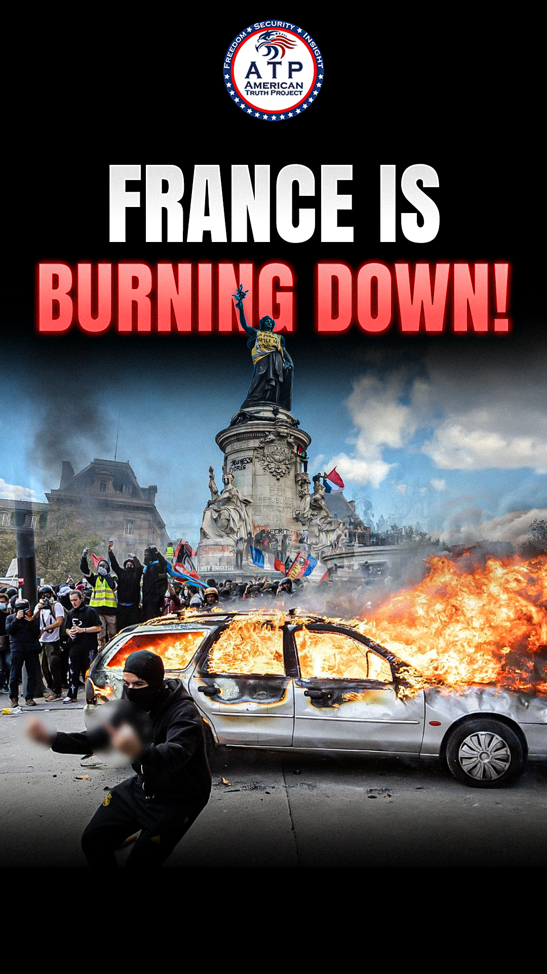 FRANCE IS BURNING DOWN