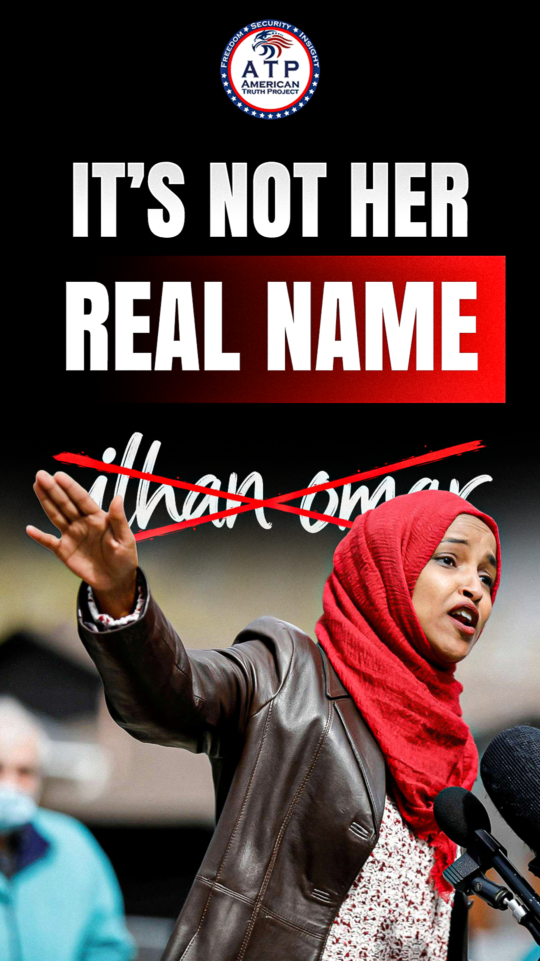 IT’S NOT HER REAL NAME