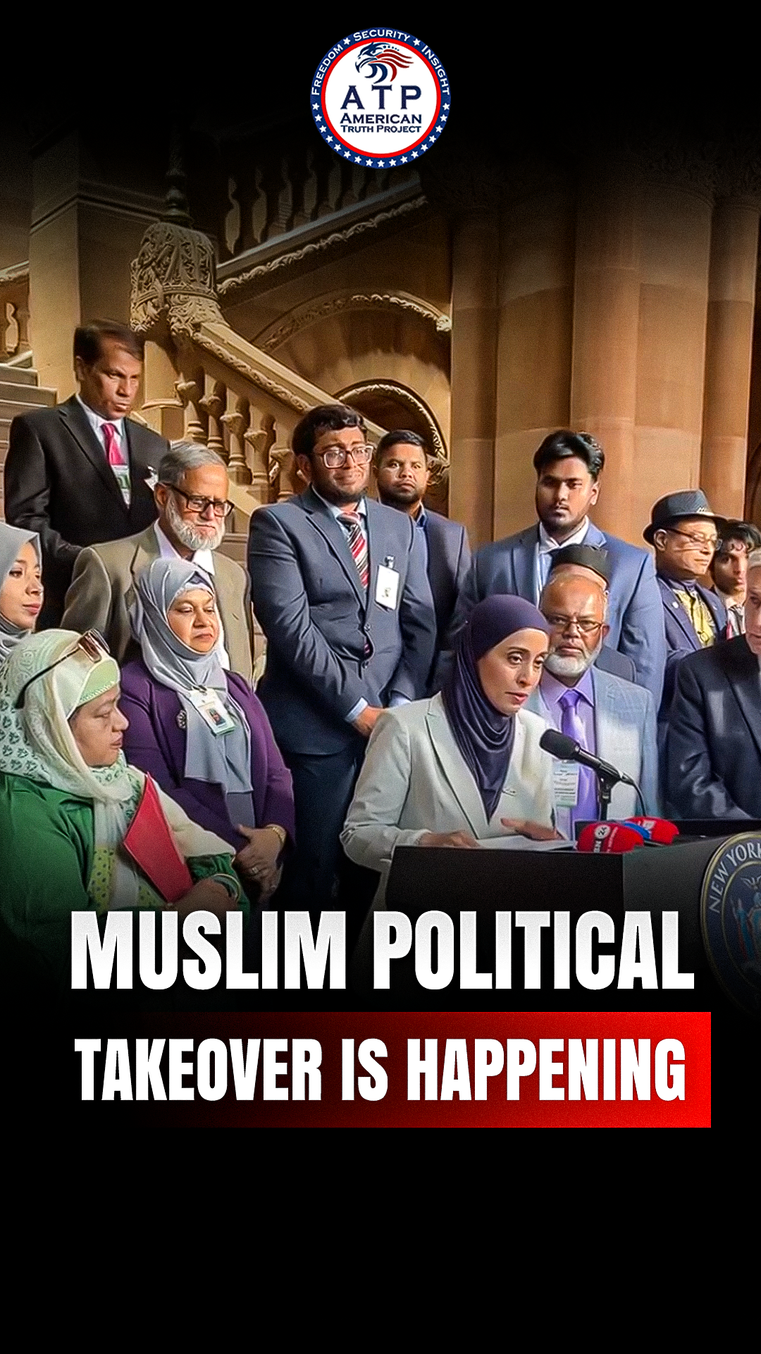 MUSLIM POLITICAL TAKEOVER IS HAPPENING